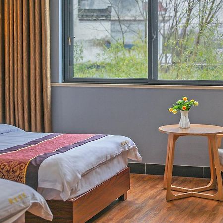 Huangshan North Station Huiting Boutique Hostel Shangchanglin ภายนอก รูปภาพ