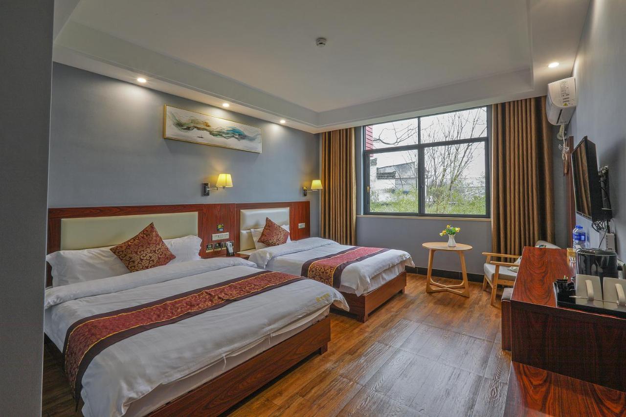 Huangshan North Station Huiting Boutique Hostel Shangchanglin ภายนอก รูปภาพ
