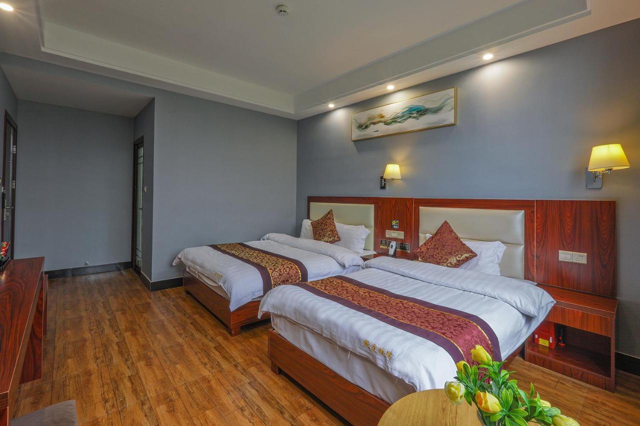 Huangshan North Station Huiting Boutique Hostel Shangchanglin ภายนอก รูปภาพ