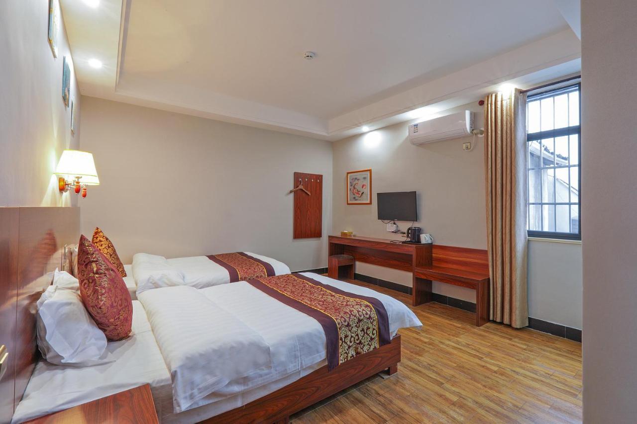 Huangshan North Station Huiting Boutique Hostel Shangchanglin ภายนอก รูปภาพ