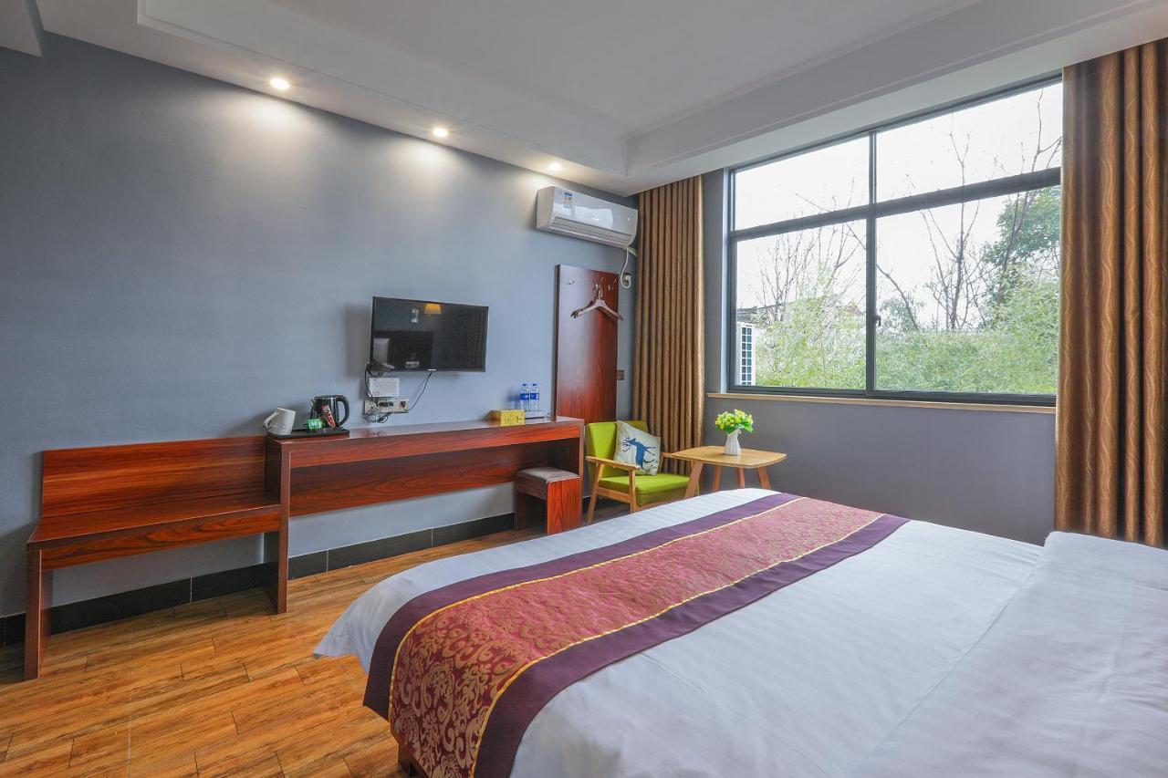 Huangshan North Station Huiting Boutique Hostel Shangchanglin ภายนอก รูปภาพ