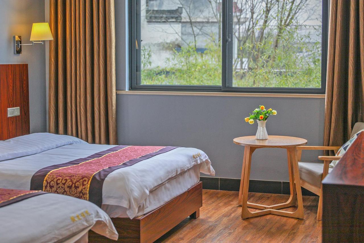 Huangshan North Station Huiting Boutique Hostel Shangchanglin ภายนอก รูปภาพ