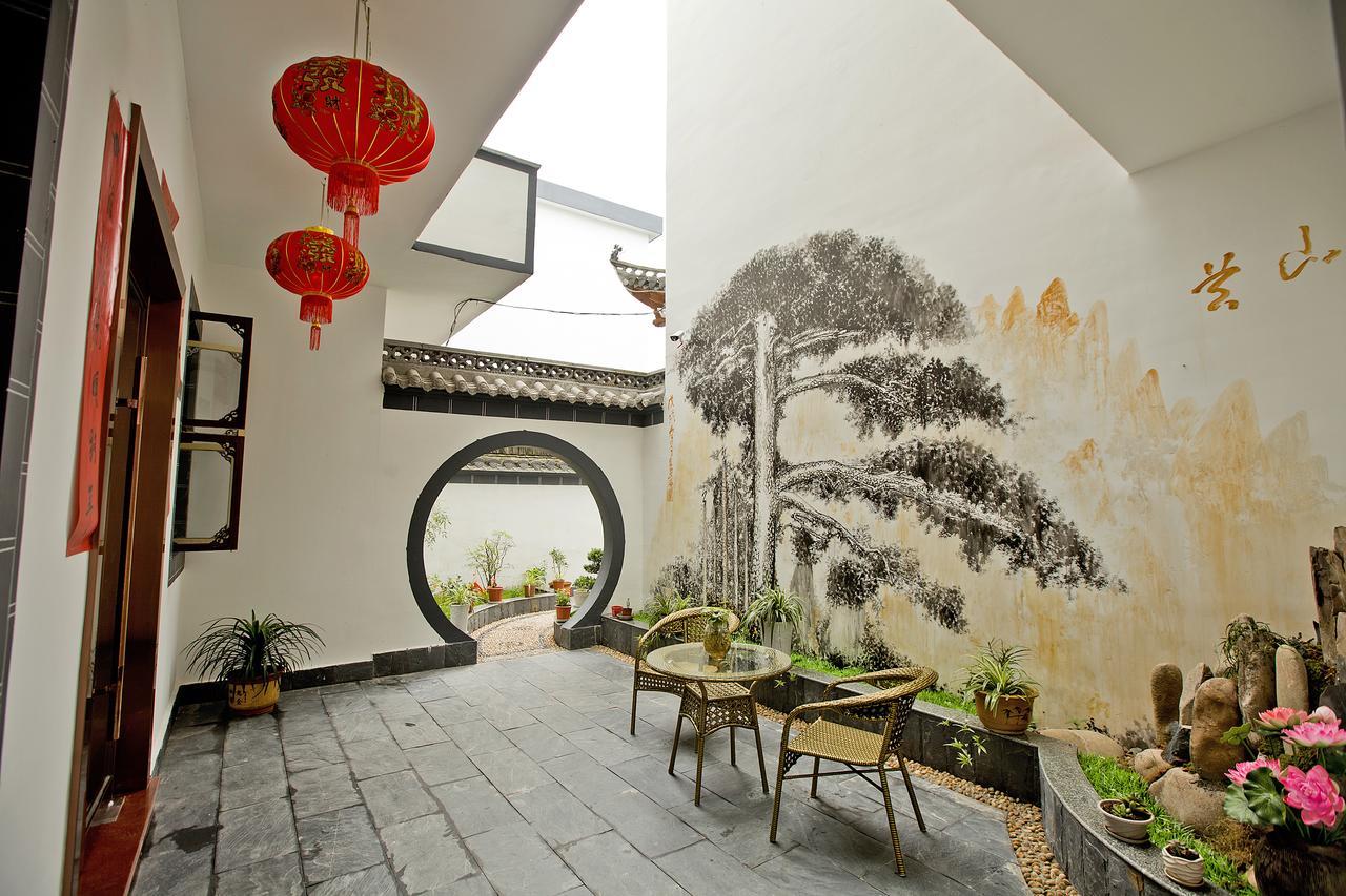 Huangshan North Station Huiting Boutique Hostel Shangchanglin ภายนอก รูปภาพ